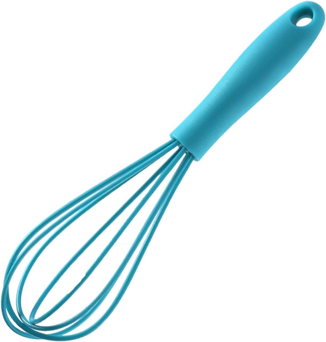 Roestvrijstalen garde - Eierklopper - Beslag Mixen - Halfautomatisch - 17x4.5cm - Blauw