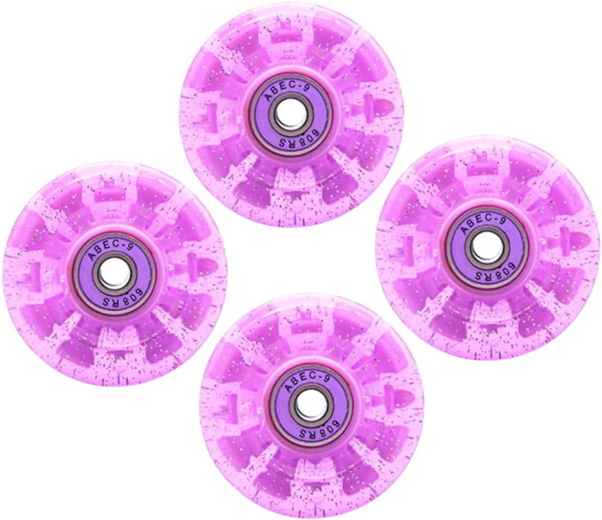 Skeeler Wielen Vervangingswielen Roller Glad Rijden Dubbele Rij Ontwerp 5.8cm Diameter