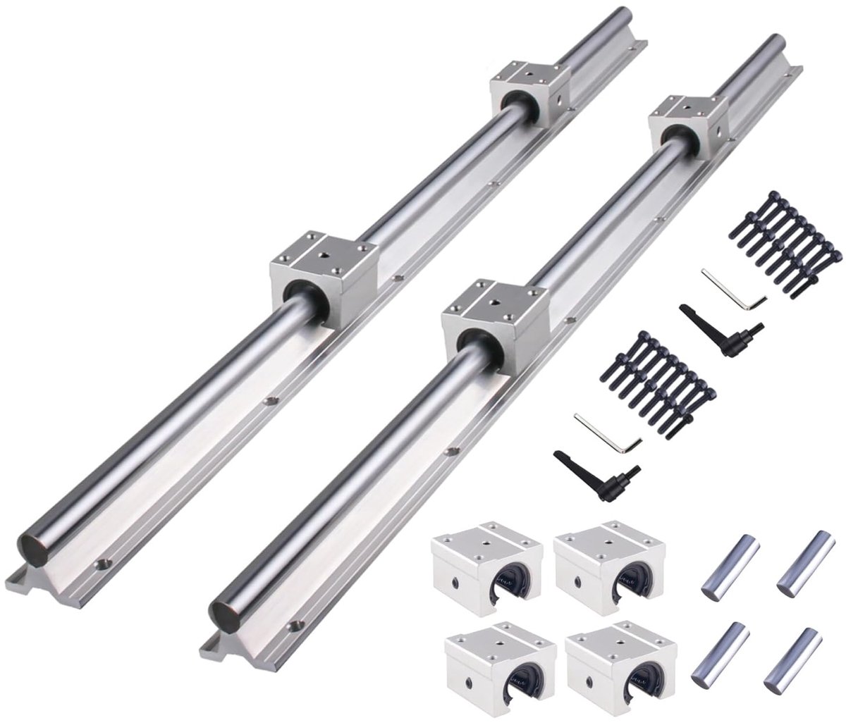 Lineaire Geleidingskit - Lineaire Rails - Precisie Beweging - Hoge Draagkracht - 1500 mm Aslengte