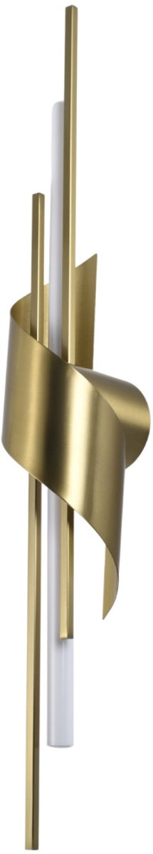 Kosilum - Zénaïa - Wandlamp - Goud - Aluminium en acryl