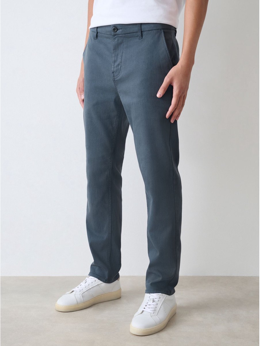 Next - Heren - Slim Fit - Motionflex chino - Blauw