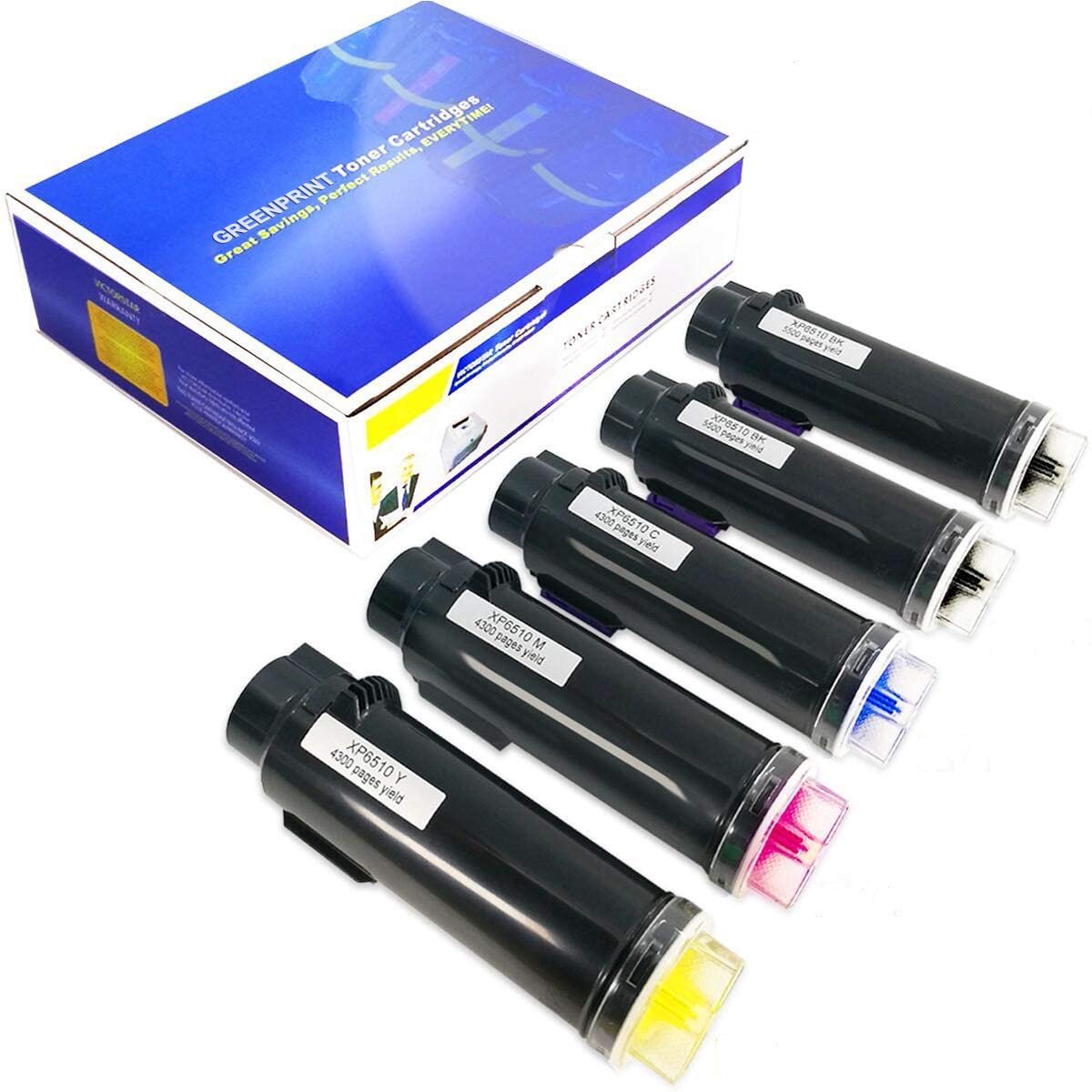 Tonercartridges 4 Kleuren - Printerinkt Navulling - Professioneel Printen - Hoge Pagina Opbrengst - 850 gram - Zwart Cyaan Magenta Geel
