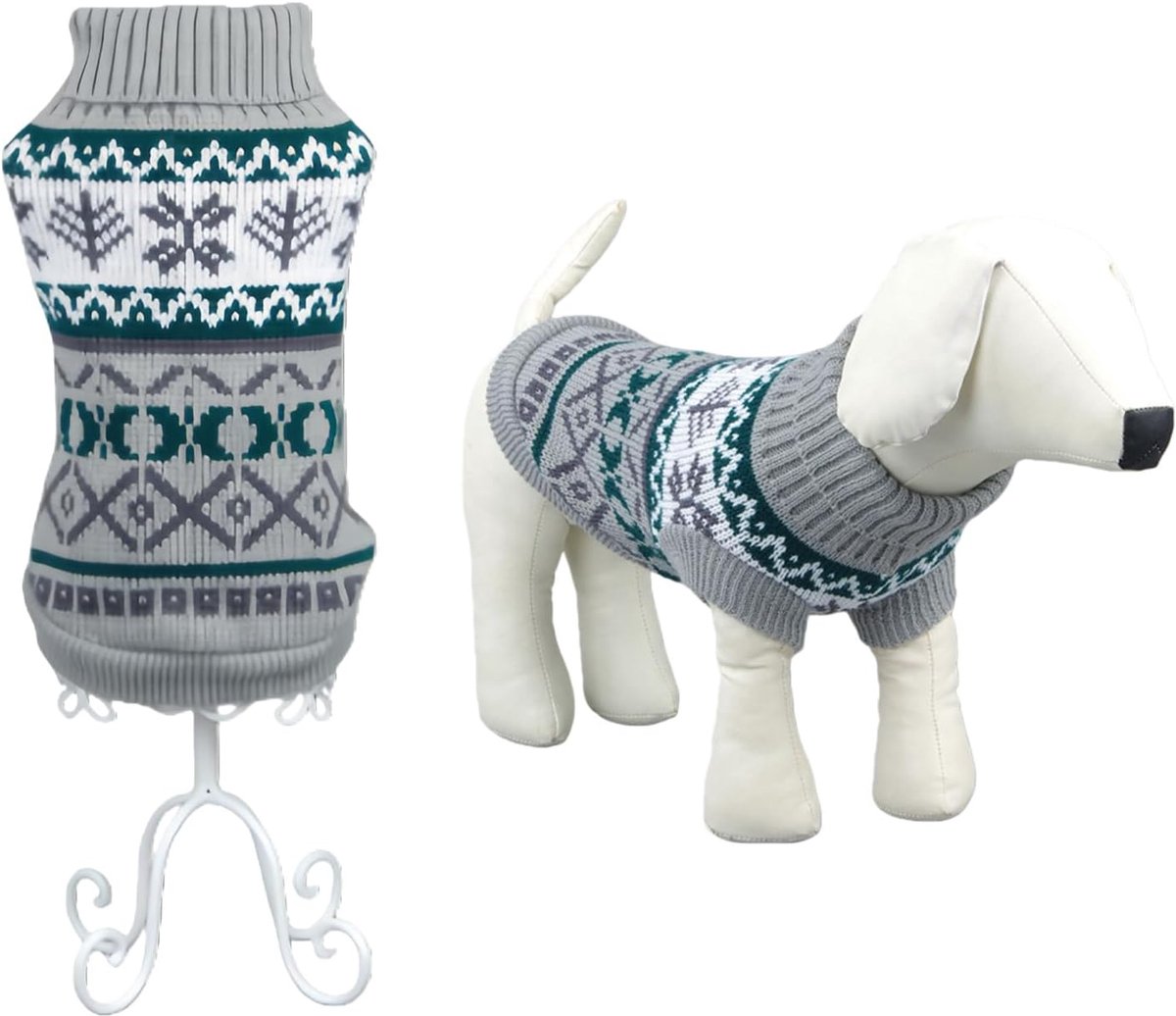 Kerstjumper Huisdier - Honden Kattenkleding - Winterfeest - Zacht Warm Materiaal - Klein Middel