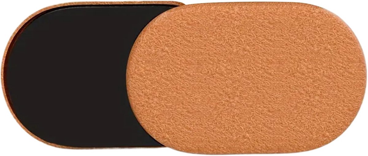 Ovale Core Sliders - Glijpads Fitness - Thuis Workouts - Voor Tapijt en Vloer - 24x14.5cm