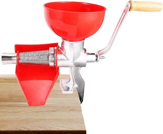 Handmatige Sapcentrifuge - Fruitpers Keuken - Vers Sap Maken - Dikke Aluminium Legering - 27x26x13 cm - Zilverkleurig — afbeelding 4