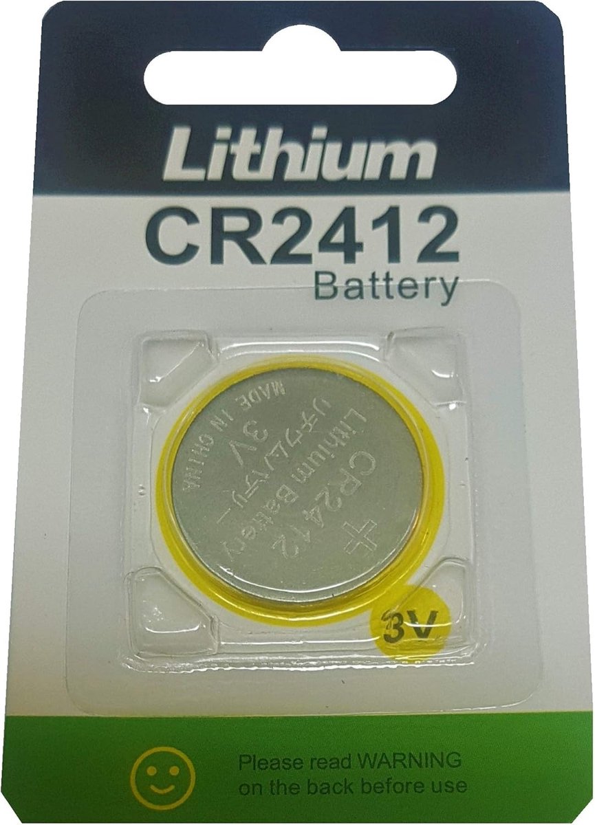 Knoopcel Batterij - Lithium Batterij - Apparaten Voeden - 3V Spanning - 24mm Diameter