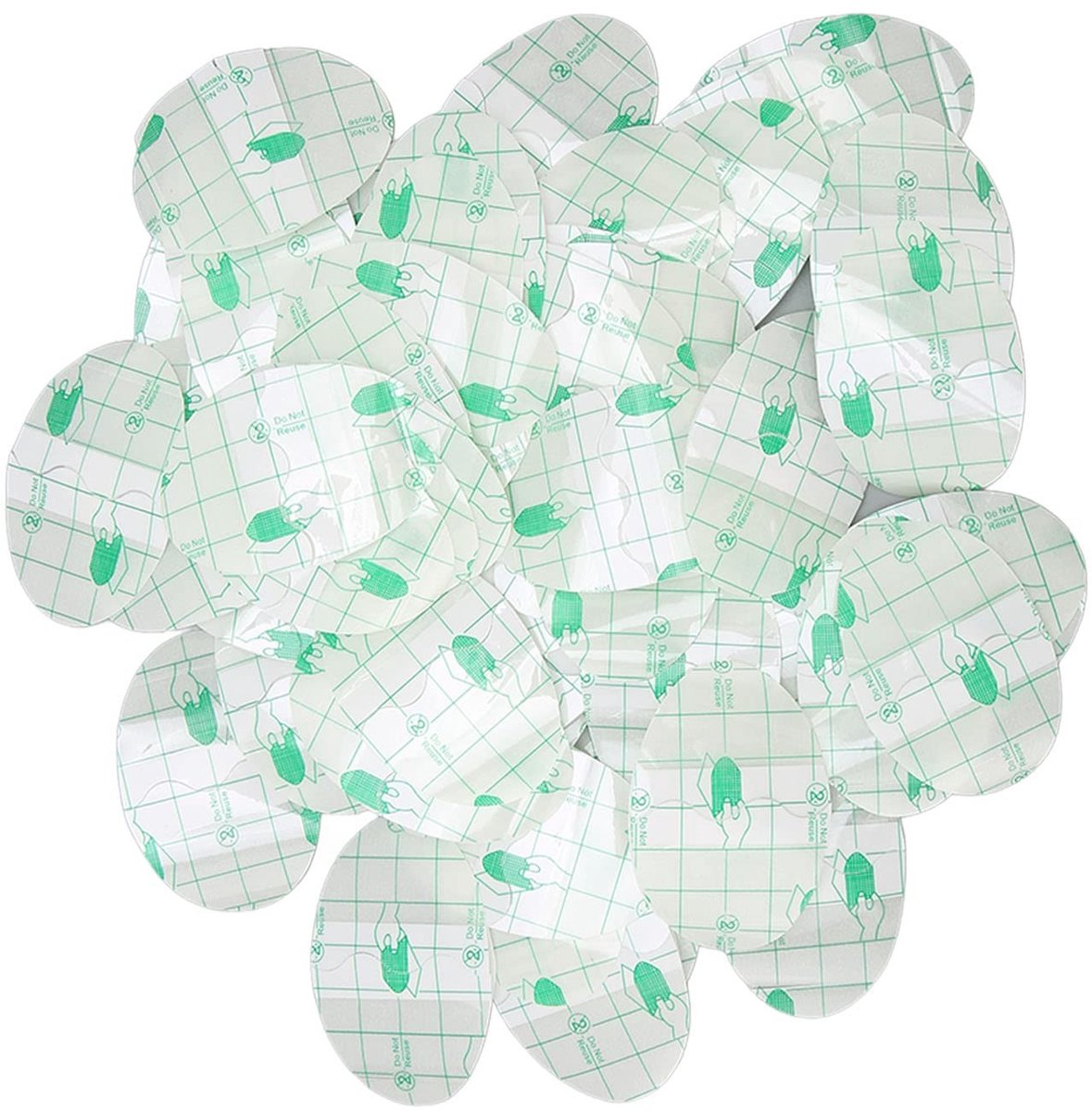 Allecto - Waterdichte Stickers - Baby Oren - Zelfklevend - Wegwerp - Zachte Oorpleisters - Pack van 60 - Geschikt voor Baby's - Roze - Pack van 1