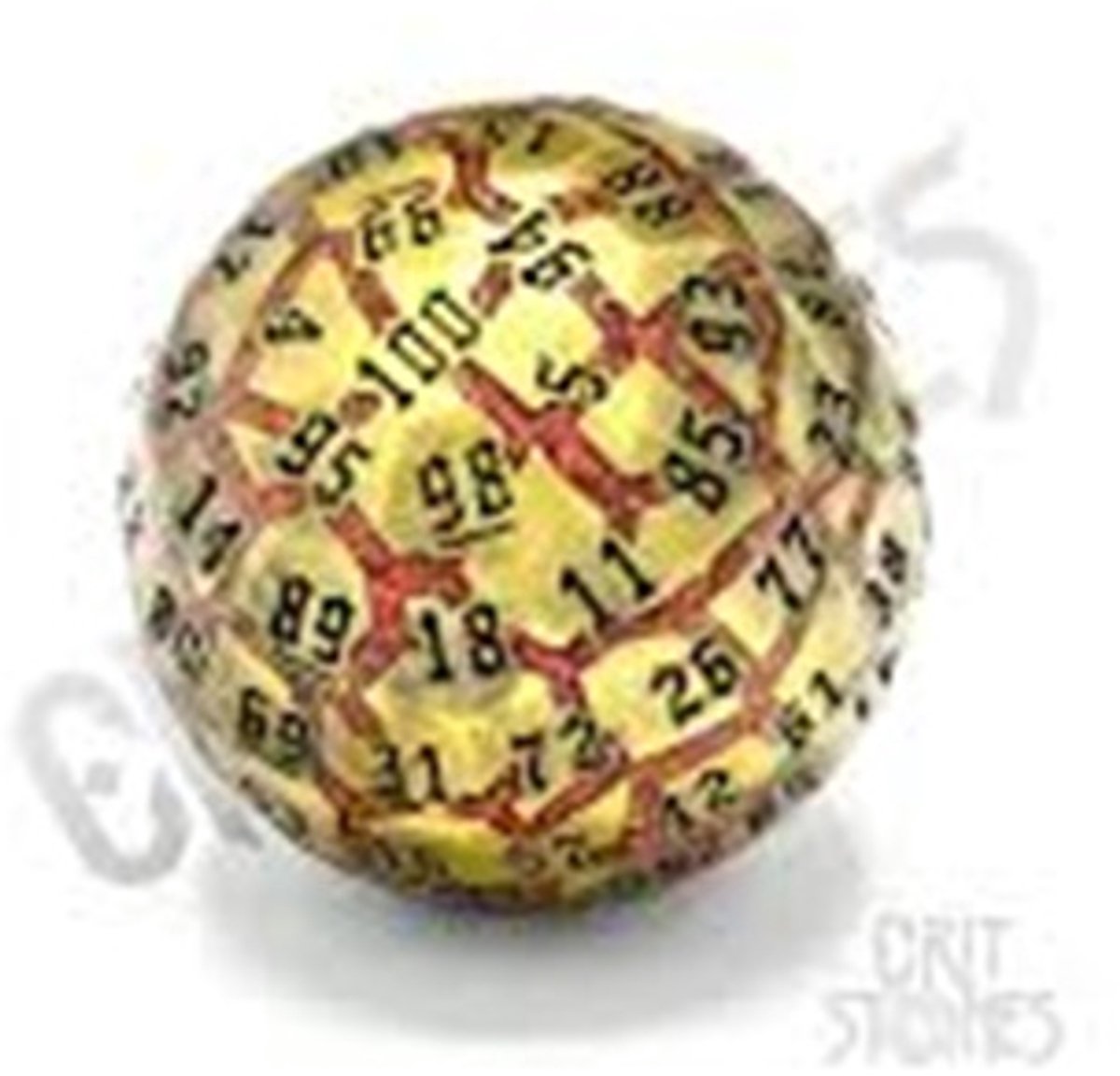 Lava Orb Metal d100