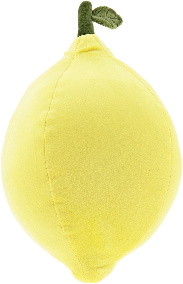 Unique Living kussen lemon 30cm yellow Geel
