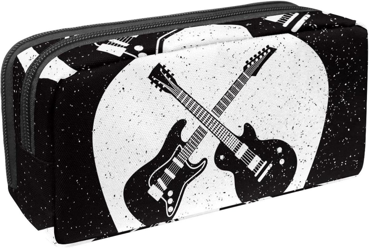 Pennentas Organizer - Etui Tas - School Kantoor - Stijlvolle Prints - 21x6x10cm - Meerkleurig