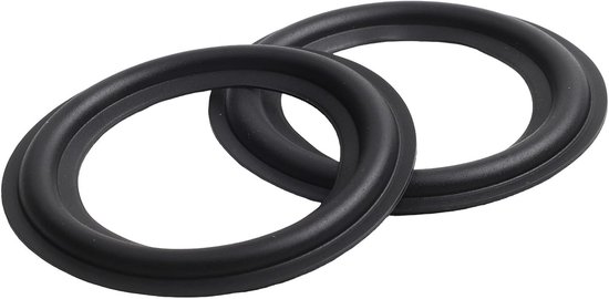 Speaker Foam Reparatie - Woofer Randen - Luidspreker Herstel - Flexibel Rubber Materiaal - 12 Inch - Zwart van Merkloos — afbeelding 5