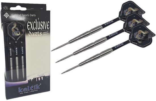 Steeldartpijlen Keltik Darian 23g Silver â€“ 90% Tungsten van Merkloos — afbeelding 2