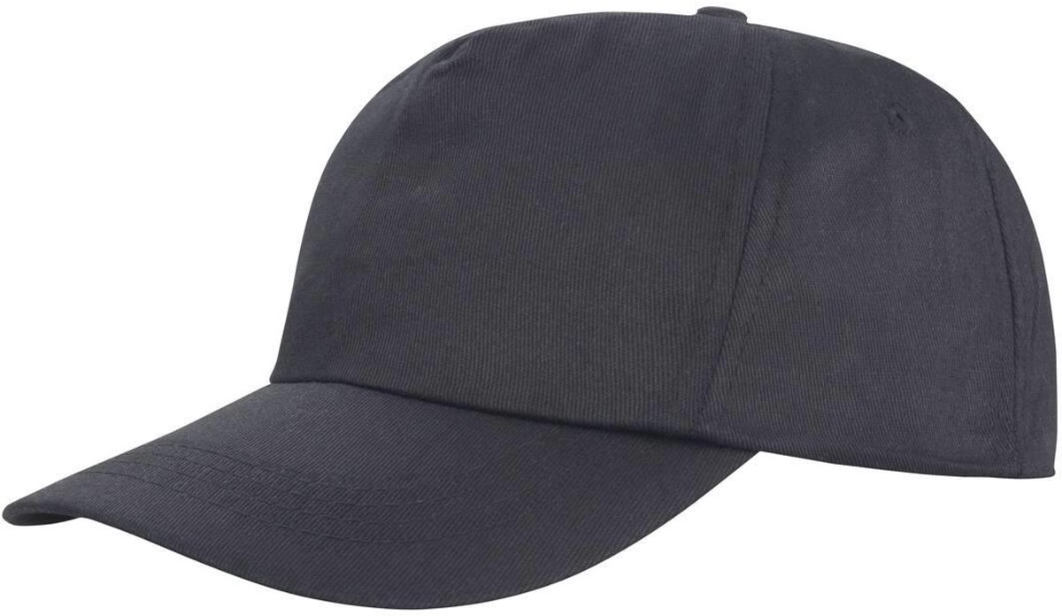 Onbedrukte Black Cap - Verstelbare Pet - Unisex - Basic Cap