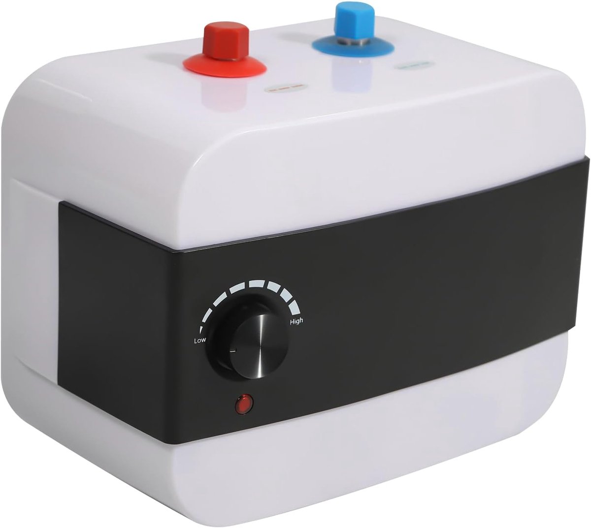 Warmwaterboiler - Ondertafel Tank - Direct Warm Water - Energiezuinig Ontwerp - 32 x 23 cm - Wit