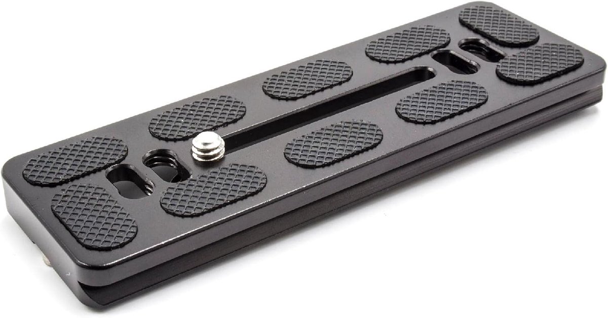 Camera Snelplaat - Tripod Plaat - Snel Wisselen Camera - ARCA-SWISS Compatibel - 120mm Lengte - Zwart