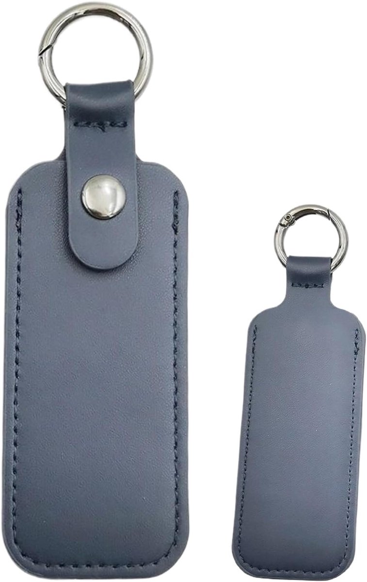 USB stick hoesje - Opslag organizer - Digitale spullen - Kunstleer met gesp - 9x4 cm