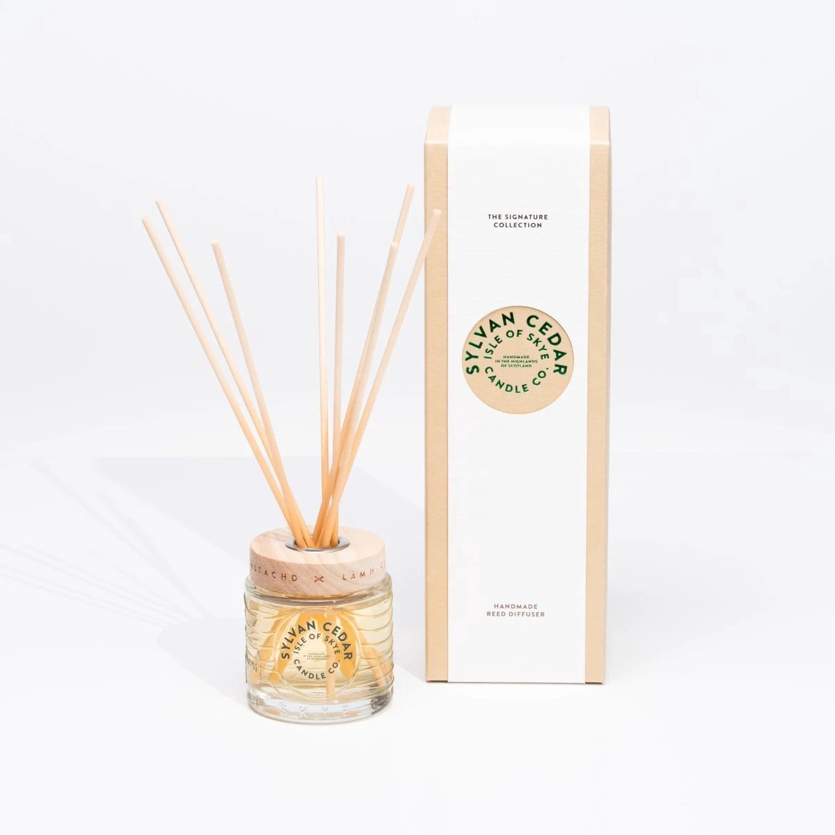 Reed Diffuser Sylvan - 10 week – non‑stop bosgeur in huis - Isle of Skye Candle Company