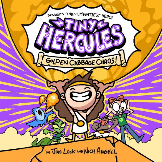 Tiny Hercules - Golden Cabbage Chaos - cover