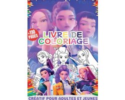 Kpop Demon Hunters Livre de coloriage