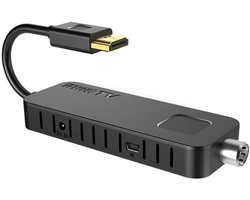 TV-tuner STICK DVB-T2 LTC, voor terrestrische tv, Full HD 1080-kwaliteit, TIMESHIFT-functie, LXDVB213M
