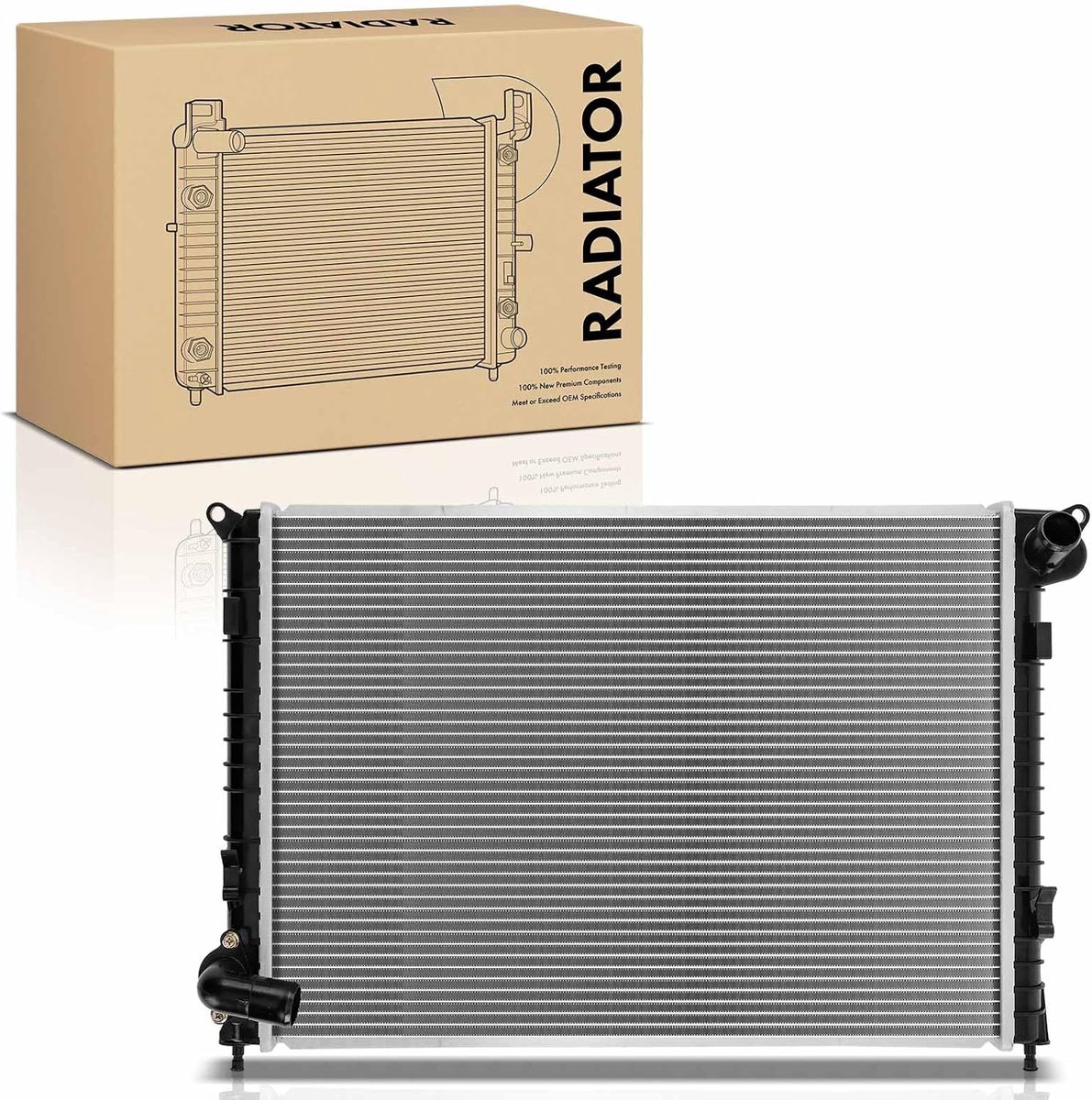Waterkoeler voor Mini R50 R53 2001-2006 en R52 2004-2007 – Compatibele vervanging