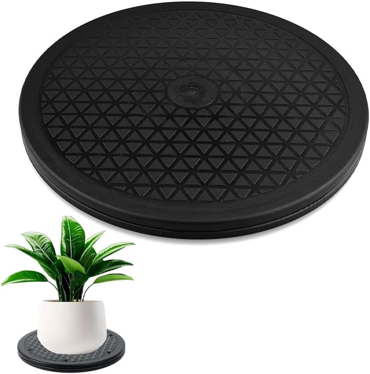 10" Heavy Duty 360° Rotating Swivel Stand Turntable - Geschikt voor Monitoren, TV's en Meer