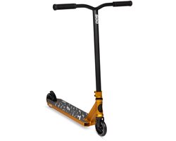 Stuntstep DDS Goud Zwart 82cm Hoog - Sealed Lagers - 110mm Abec 9 Wielen - Nederlands Merk
