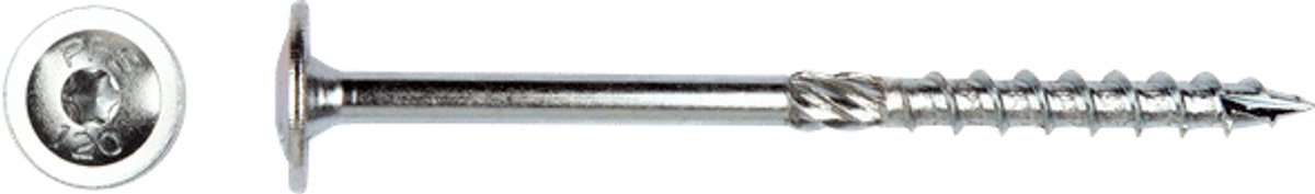 PFS Tellerkopschroef 6X160 Torx 100st