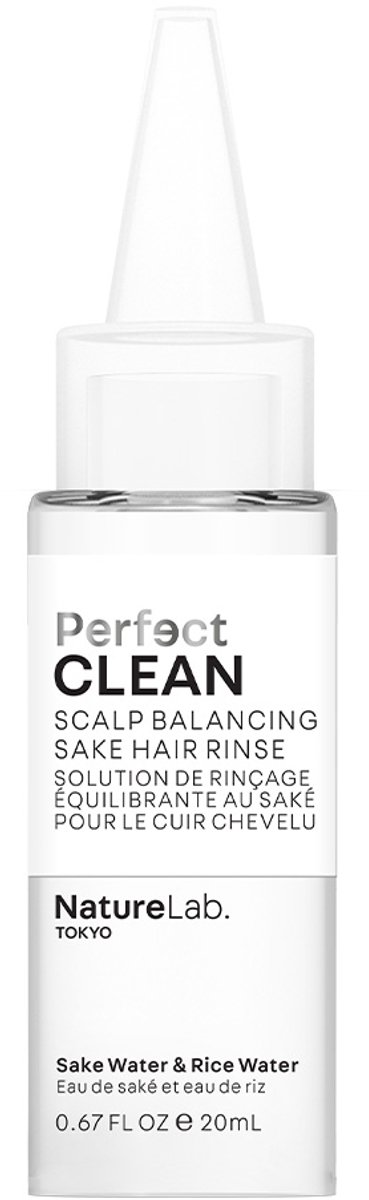NatureLab.TOKYO - Perfect CLEAN Scalp Balancing Sake Rinse 20ml - Hydraterende & Balancerende Hoofdhuidbehandeling