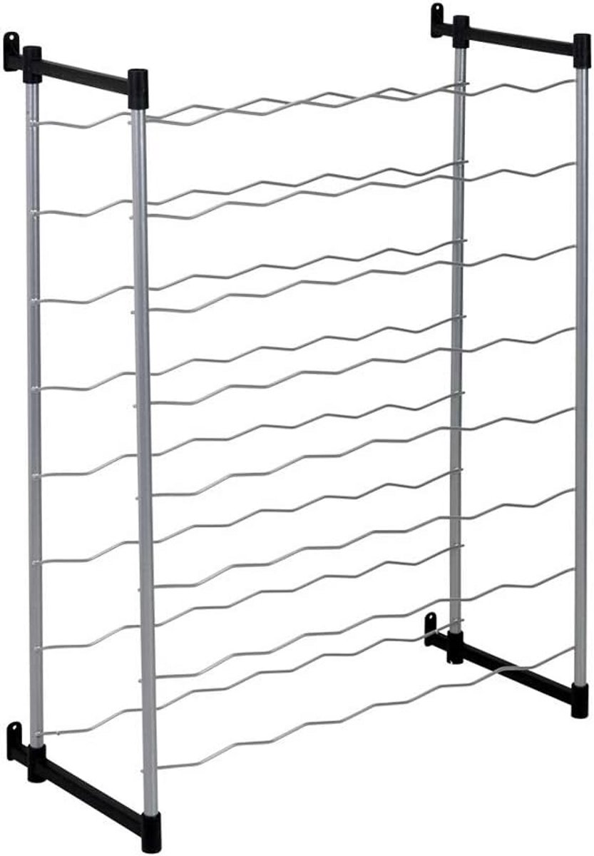 Flessenrek voor 48 flessen - 58 cm x 26 cm x 83 cm