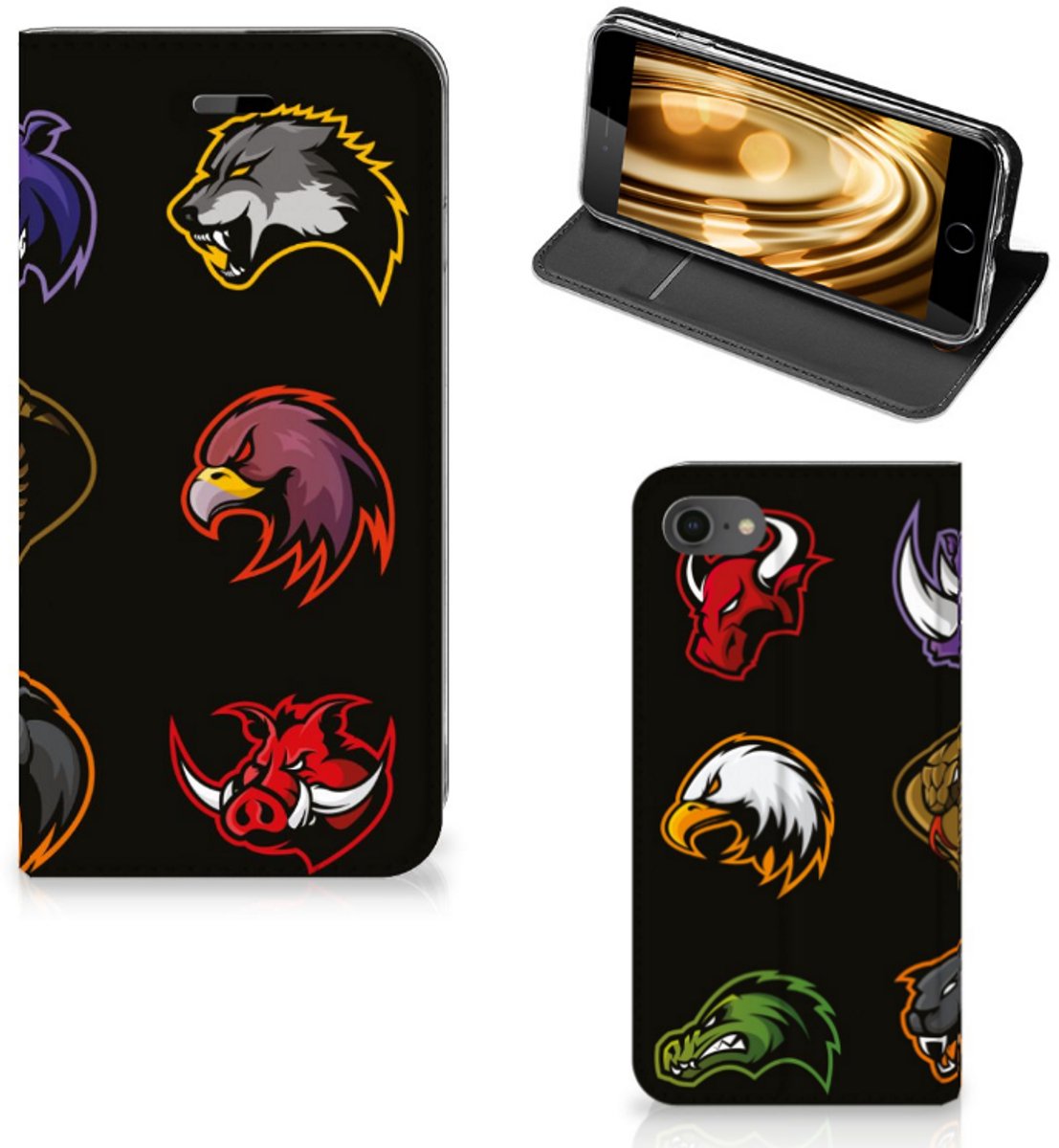 iPhone 7 | 8 | SE (2020) | SE (2022) Magnet Case Cartoon — cadeau in Cadeau-ideeën - foto 2