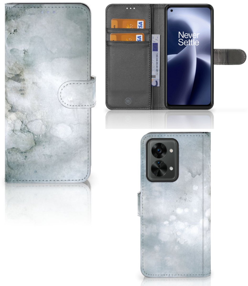 Hoesje OnePlus Nord 2T Painting Grey