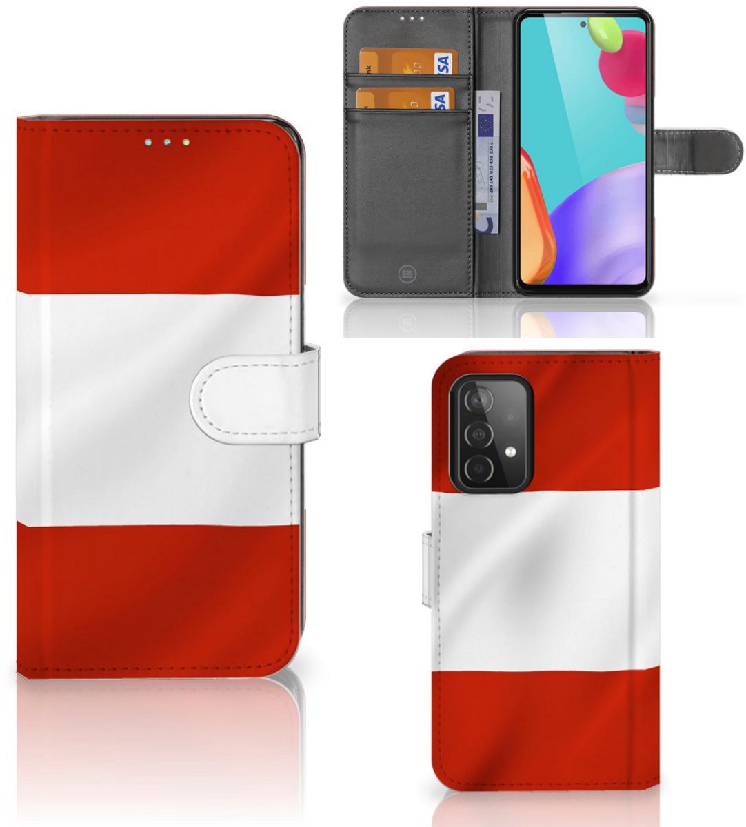 Samsung Galaxy A52 Bookstyle Case Oostenrijk