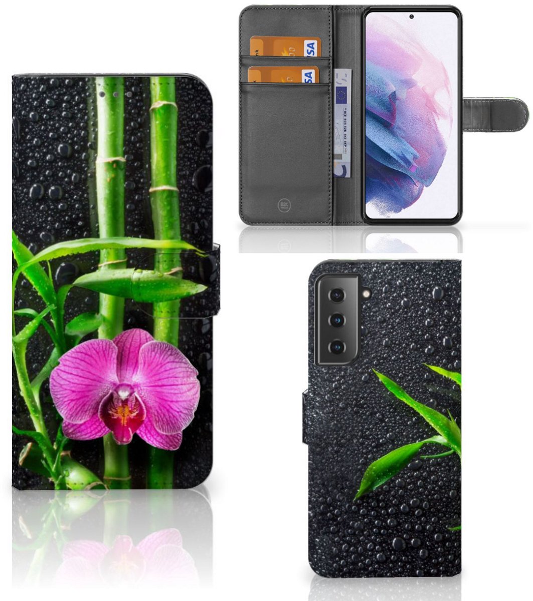 Samsung Galaxy S21 Plus Hoesje Orchidee