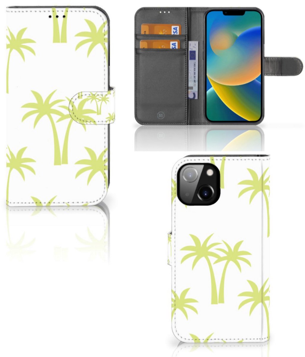 Apple iPhone 14 Hoesje Palmtrees