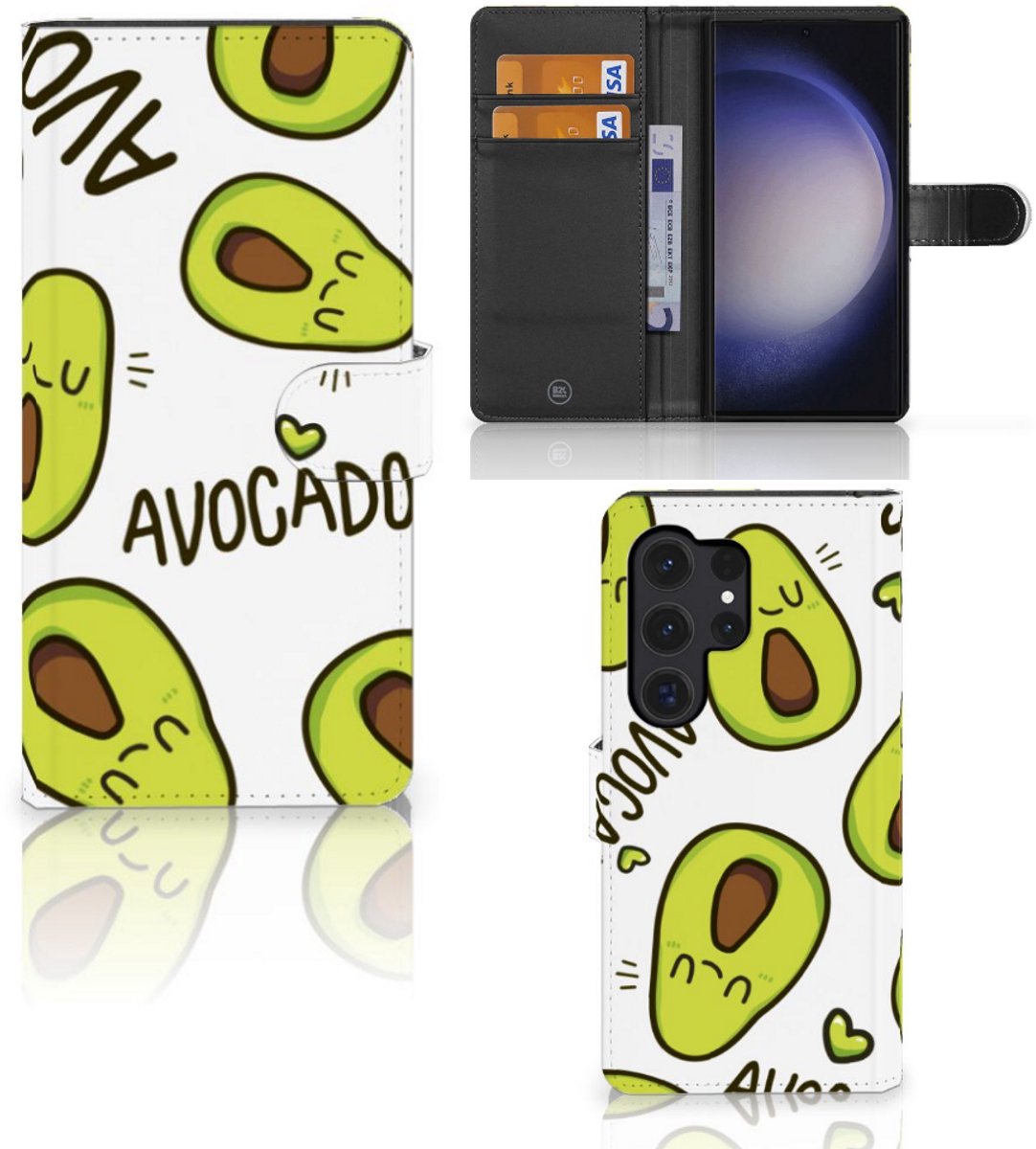 Samsung Galaxy S24 Ultra Leuk Hoesje Avocado Singing