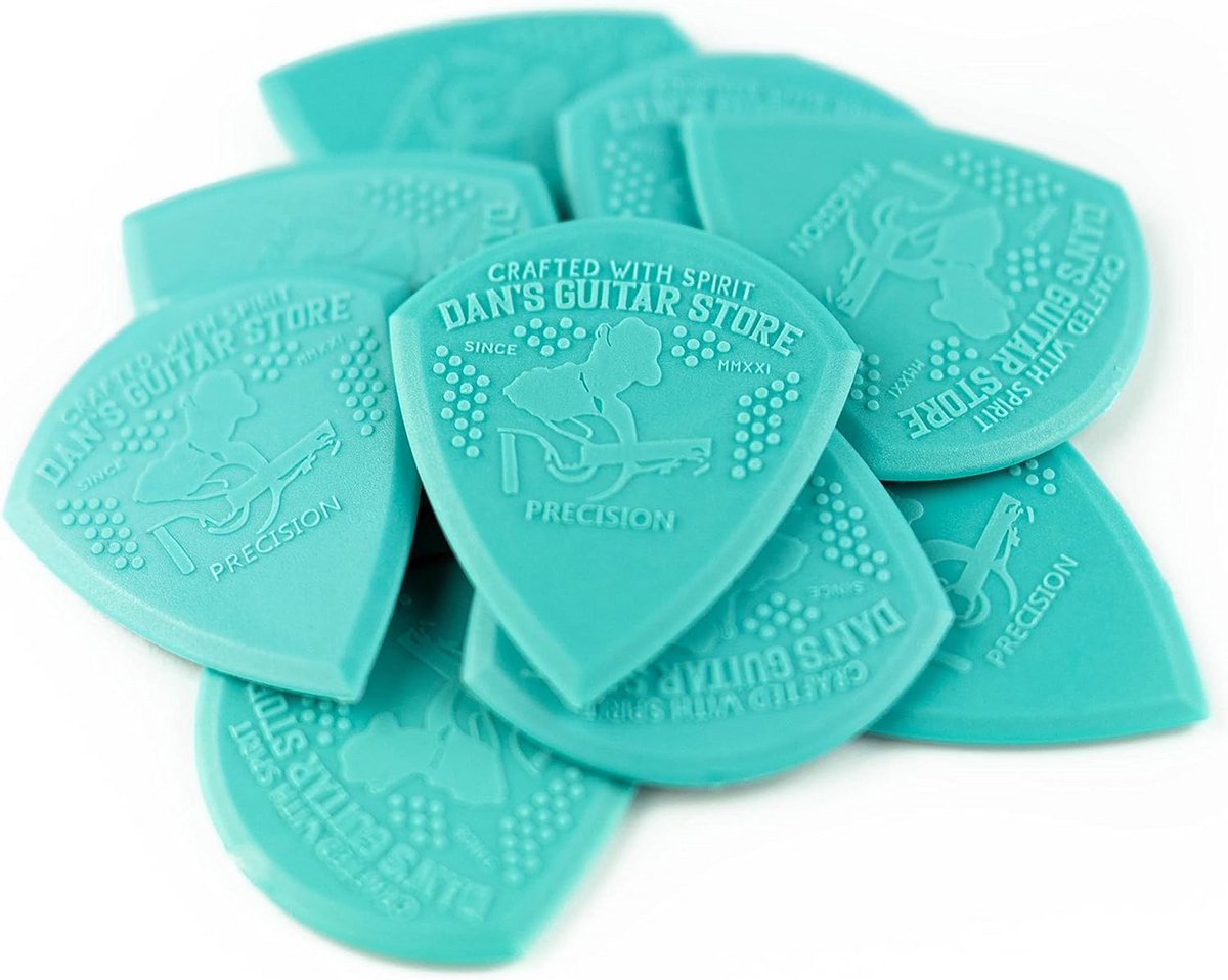 10-Pack Premium Plectrums met Hoge Grip en Precisie voor Gitaristen