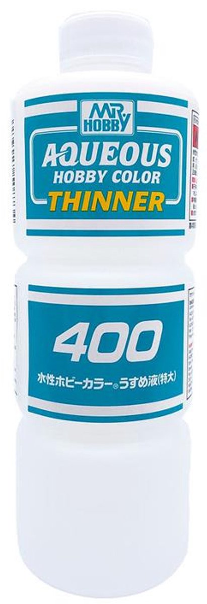 Mr. Hobby T-111 Aqueous Hobby Color Thinner – Verfverdunner voor Mr Hobby Aqueous Verf – 400 ml