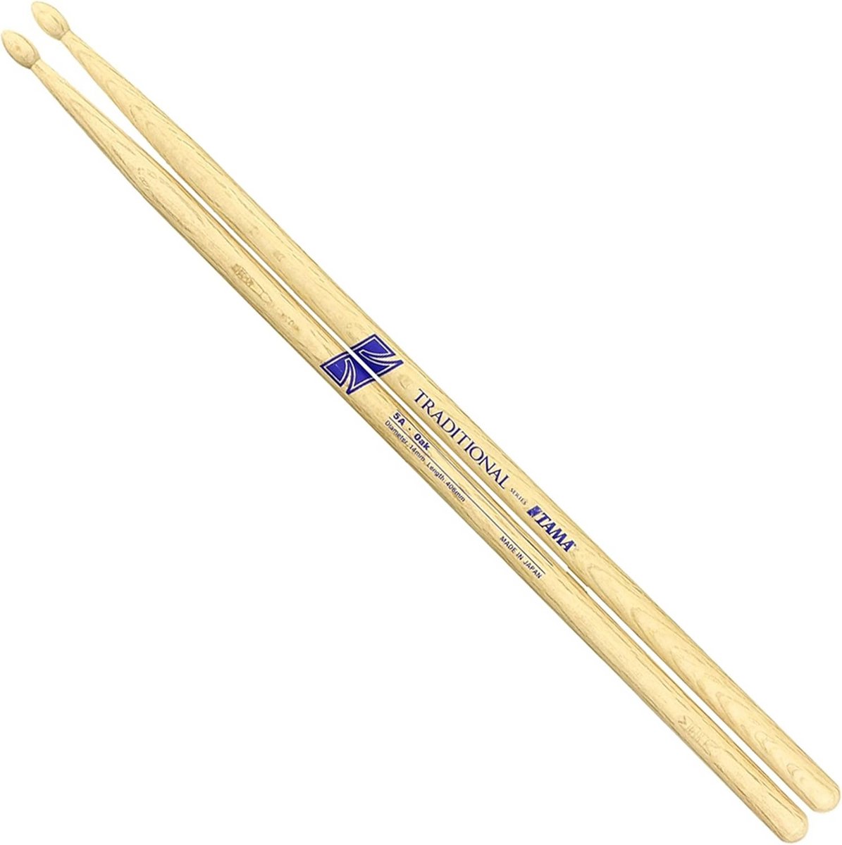 Tama TAMA-O5AW Drumstokken Japans Eiken Paar Lengte 406 mm Diameter 14 mm