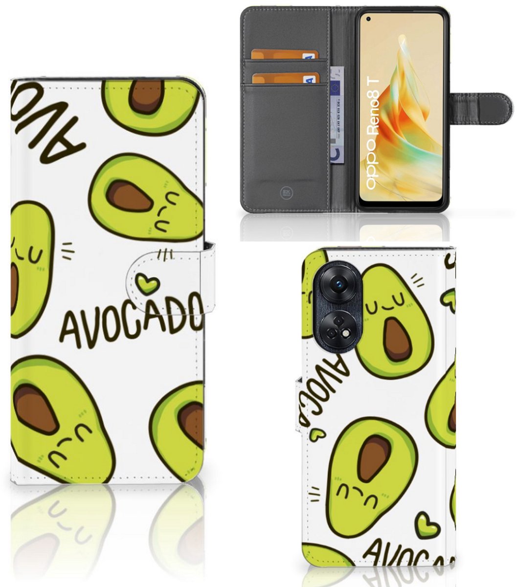 OPPO Reno8 T 4G Leuk Hoesje Avocado Singing