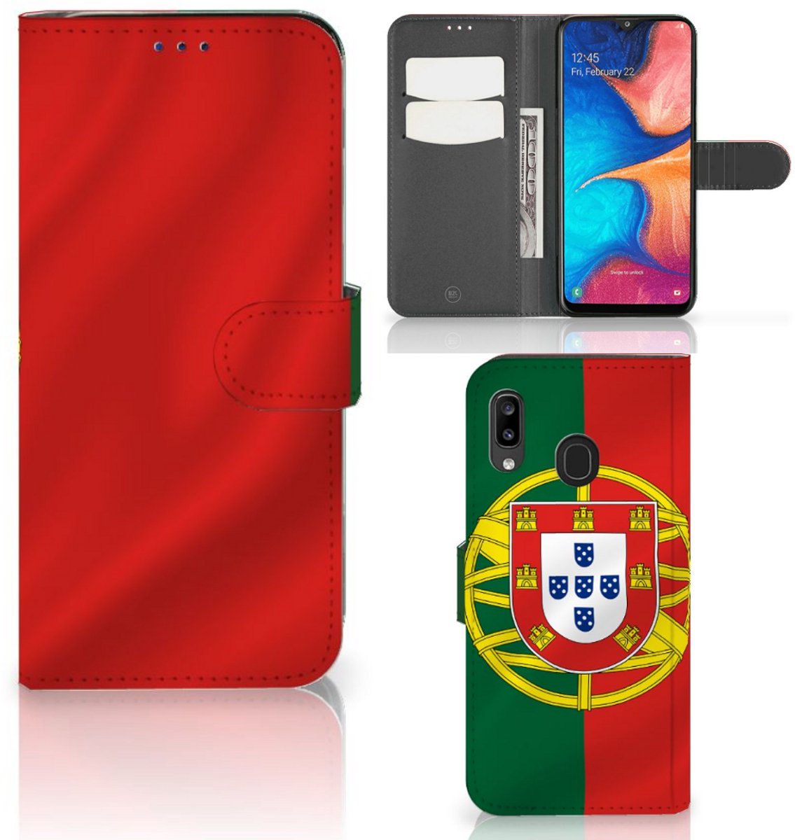 Samsung Galaxy A30 Bookstyle Case Portugal