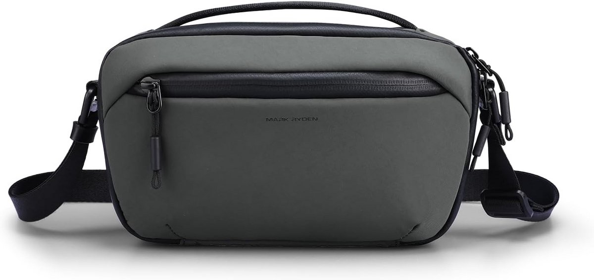 Waterdichte kabelorganizer tas voor EDC-accessoires - Olijfgroen