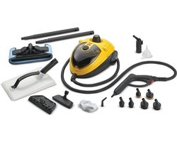 DYNA® Stoomreiniger vloer - Stoomreiniger - Stoomreinigers - Zwart/Geel - 52cm x 32cm x 28cm