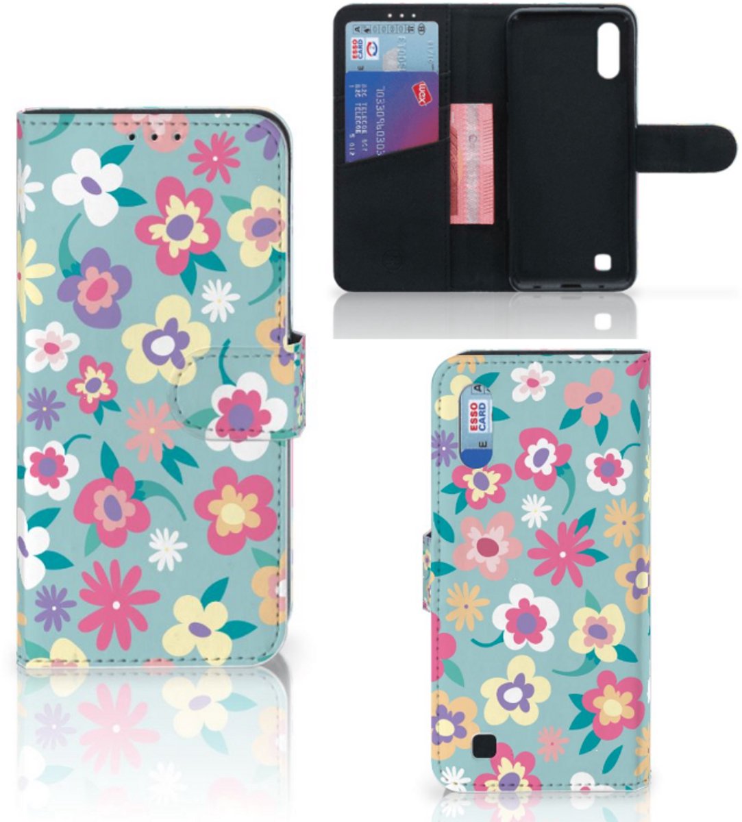 Samsung Galaxy M10 Hoesje Flower Power