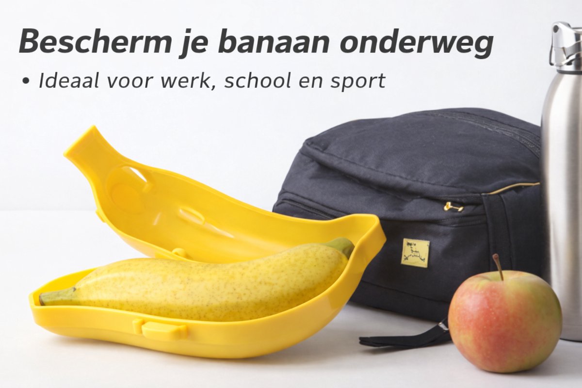 Chefarone Fruit Etagère Met Bananenstandaard - Fruitmand Metaal - Bananenhouder