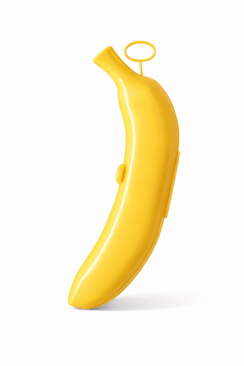 Bananendoos - Bananenbox - Bananenhouder - Bananen Bewaardoos - Beschermer - Vershoudbakjes