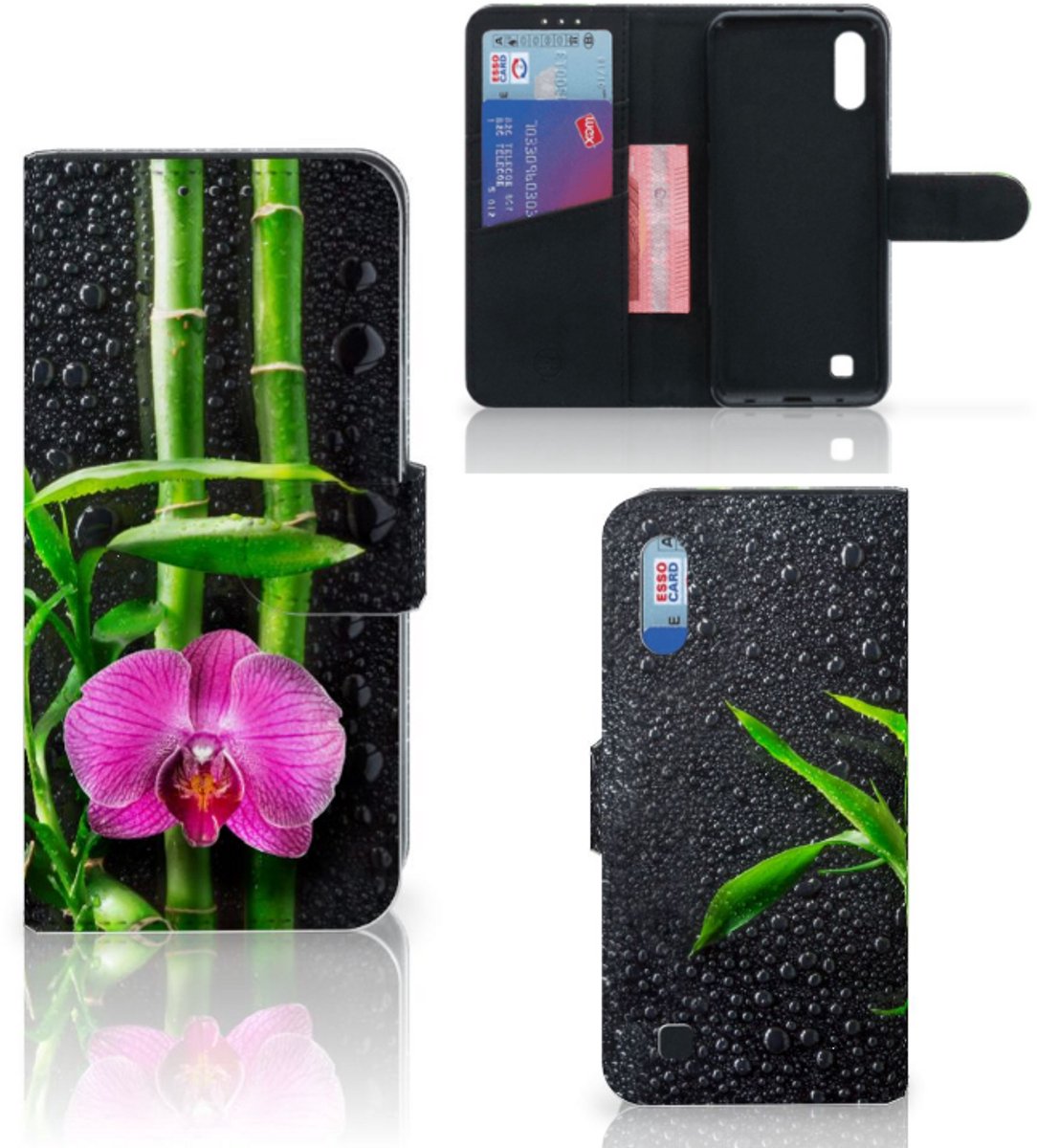 Samsung Galaxy M10 Hoesje Orchidee