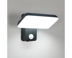 Merk niet opgegeven Buitenlamp met sensor dag en nacht - Wandlamp met bewegingsdetectie - Op zonne energie - Tuinlamp