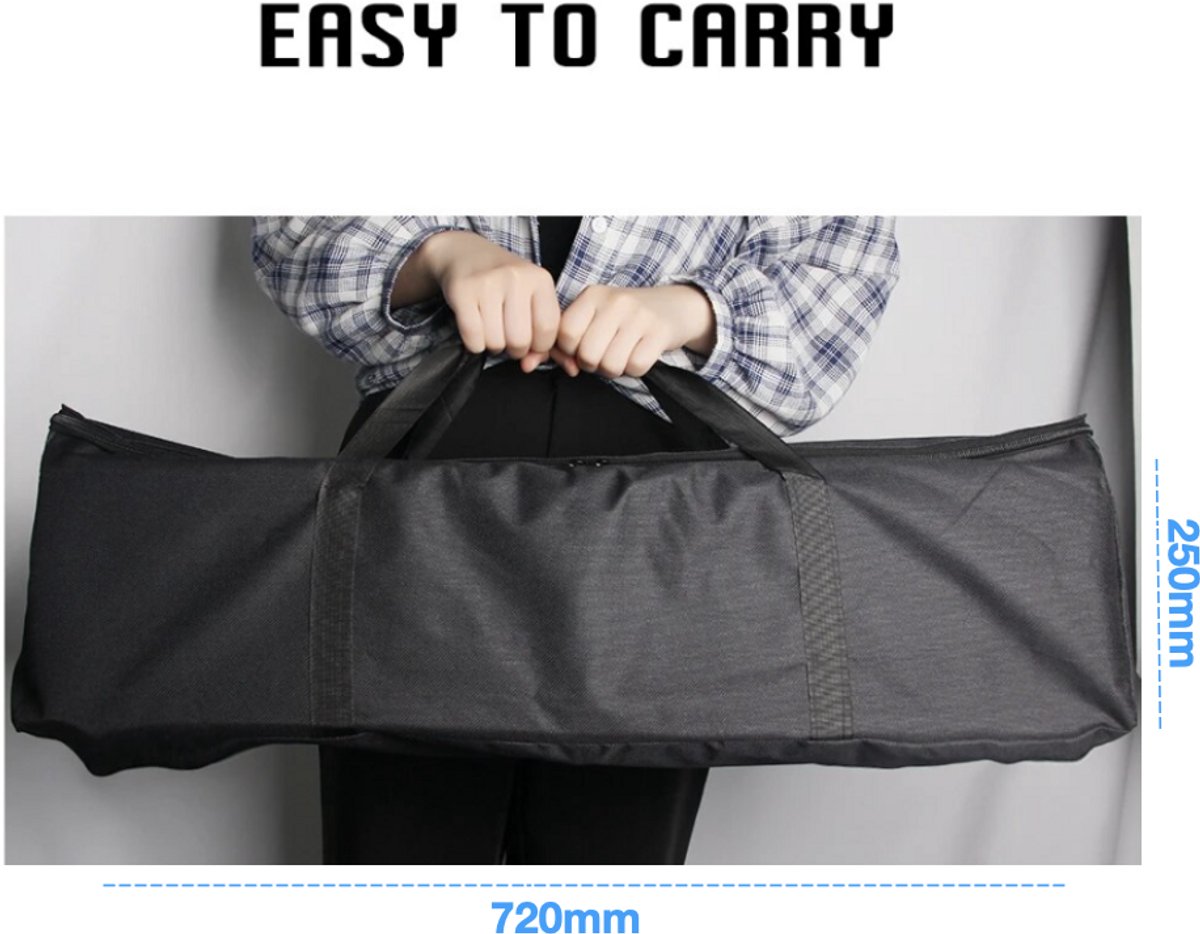 Studio Draagtas 70x25x25 cm - Carrying Bag – Studio bag 70x25cm - Statieftas in outdoor/uitje fotografie - Studiolampen - Camera Statief Draagtas