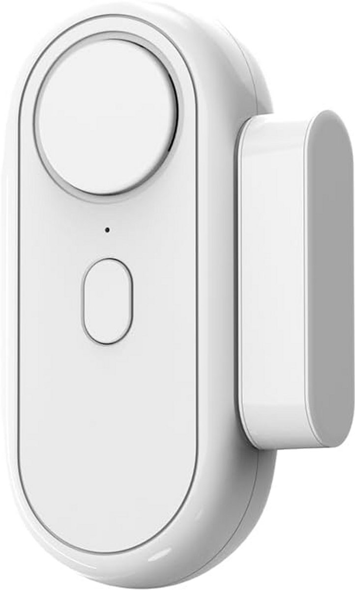 Trillingsdetector Deurraam Sensor Alarm met Verstelbare Gevoeligheid en Volume, 120dB Draadloos Beveiligingsalarm